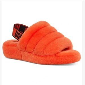 New UGG Women's Fluff Yeah Slides Cali College Slippers Size 8